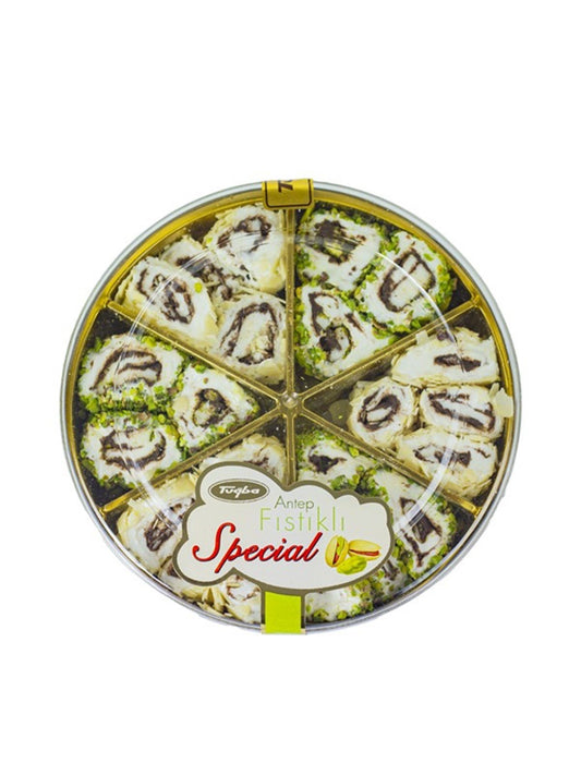 Special Turkish Delight with Lots of Pistachios and Almonds 270 gr