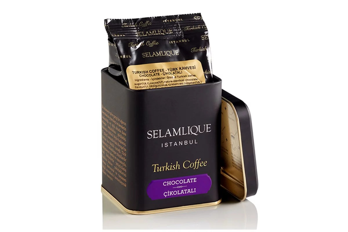 Selamlique Chocolate Turkish Coffee Box 125 gr.