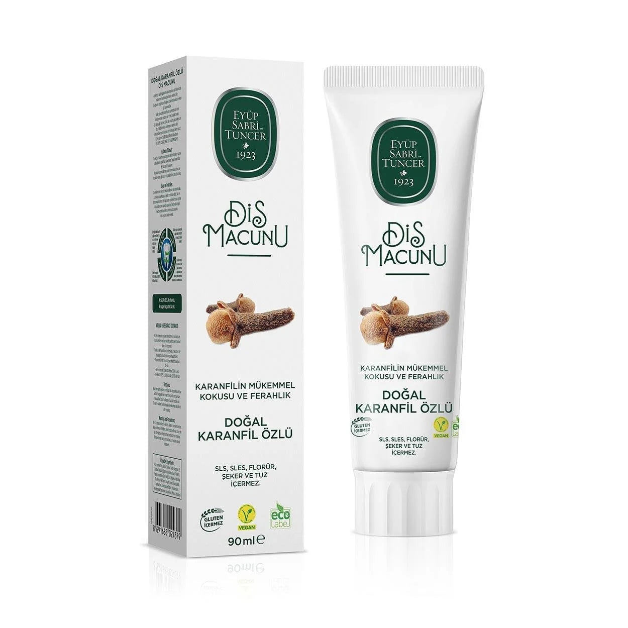 Eyüp Sabri Tuncer Natural Clove Extract Toothpaste – 90 ml – BTurkish