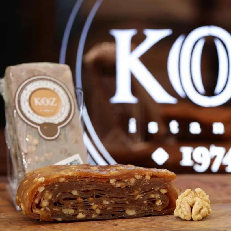 Koz Mulberry Pestil (Plain & with Walnuts) 250gr.