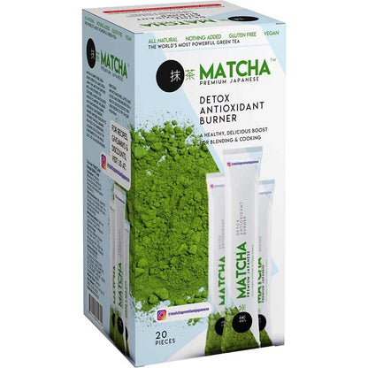 Matcha Detox Antioxident Burner Tea 20 pcs
