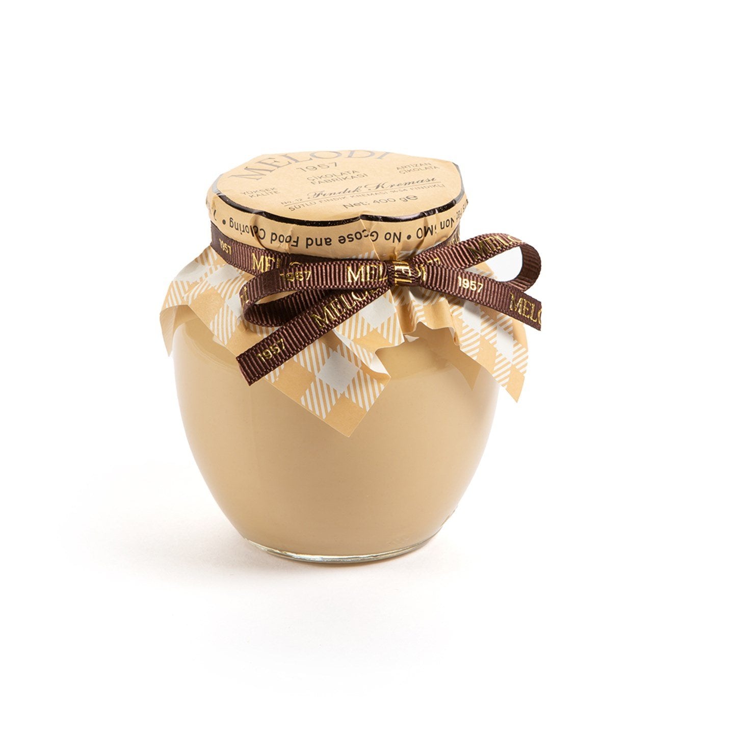 كريمة البندق الفاخرة من ميلودي ٤٠٠ جم – طبيعية ١٠٠٪ بدون زيت النخيل أو مواد حافظة