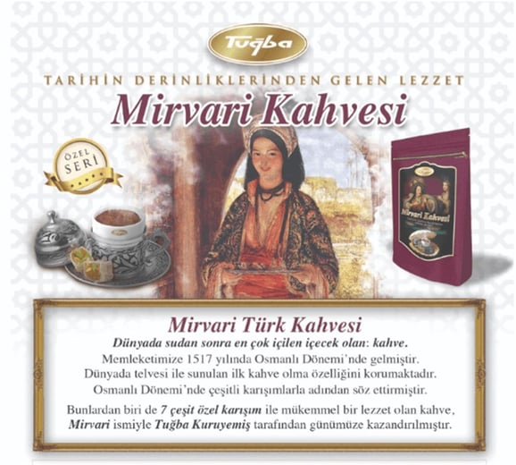 Tuğba Kuruyemiş Mirvari Coffee 220 gr