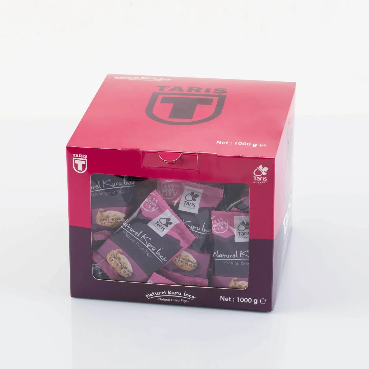 Tariş Natural Single Dried Figs – 1kg (Individually Wrapped)