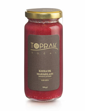 Toprak Dogal Sugar-Free Cranberry Marmalade 280g