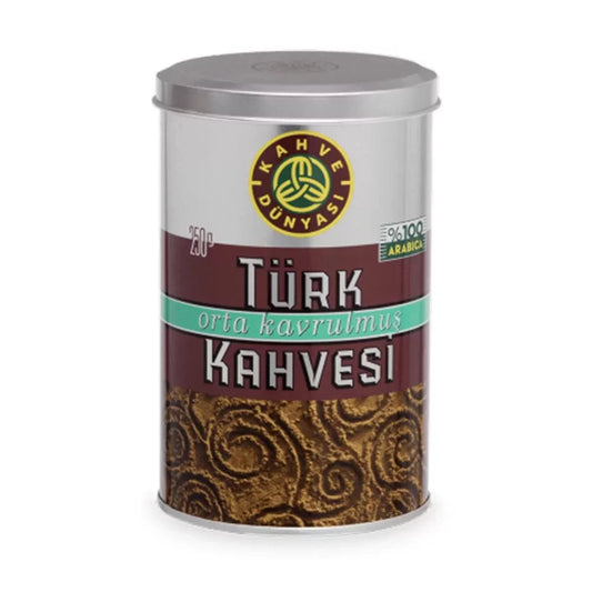 Kahve Dunyasi Medium Roasted Turkish Coffee 250 gr